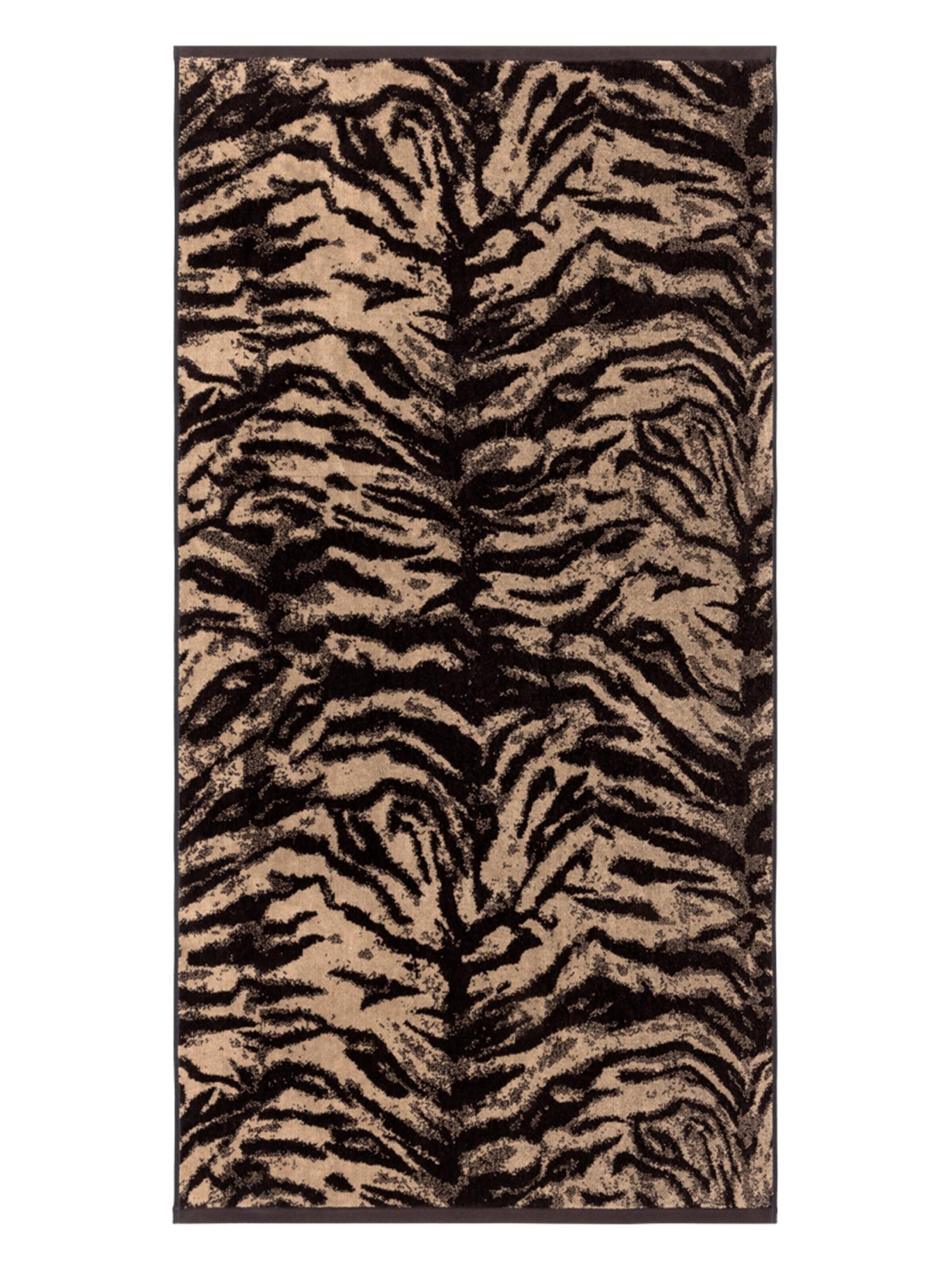 KENZO Towel 'KFAUVE' in Beige: front