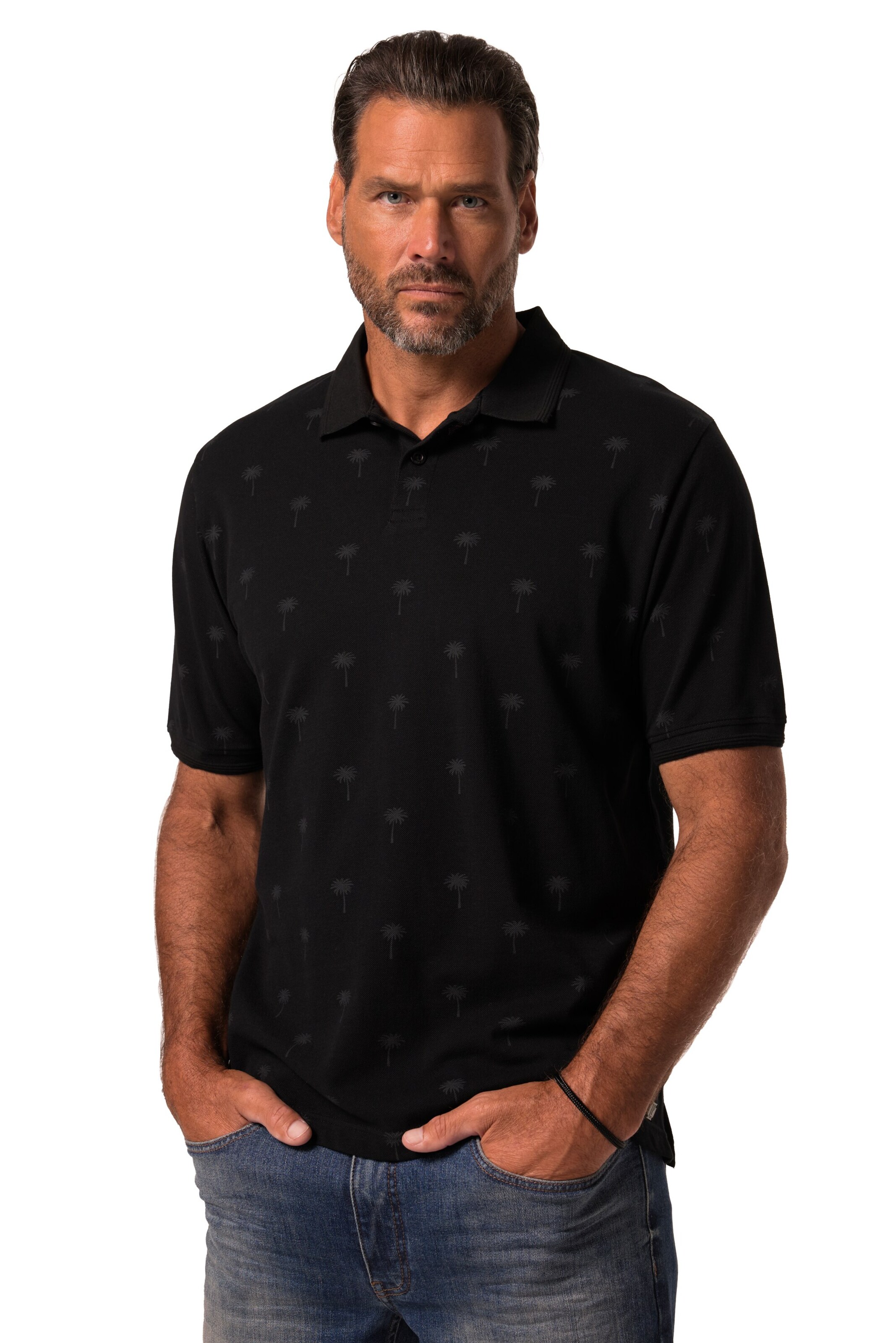 JP1880 Shirt in Black: front