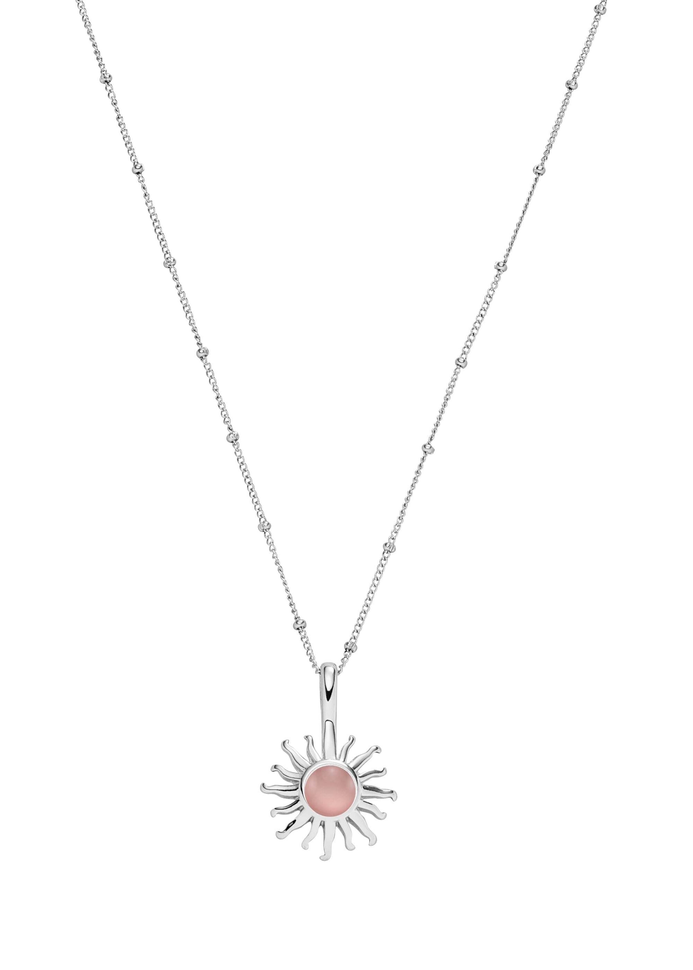 PURELEI Ketting 'Sun' in Zilver