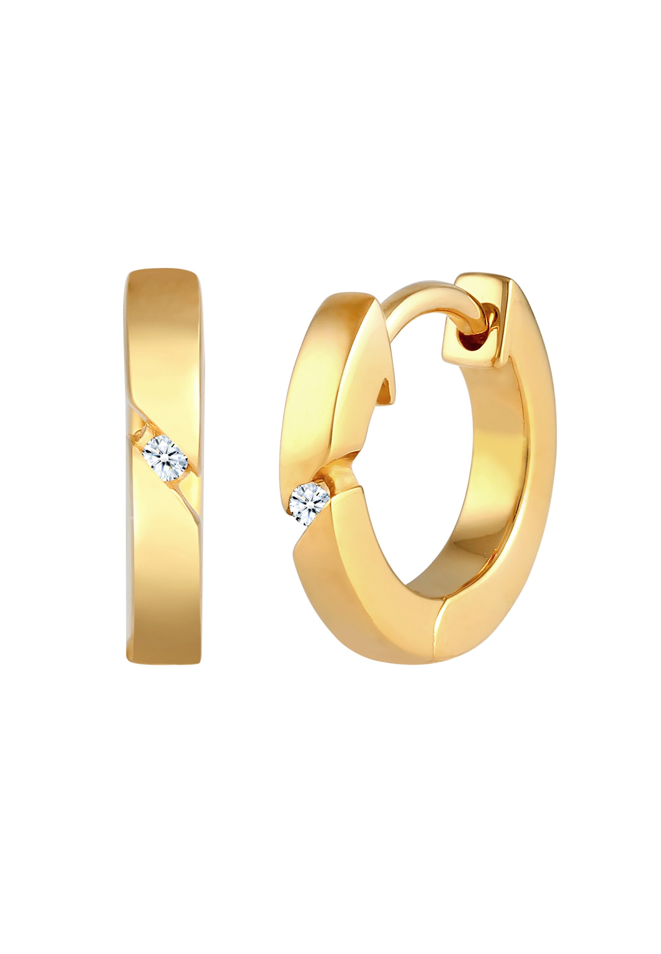 Boucles d'oreilles 'Diamant' Elli DIAMONDS en or