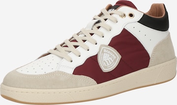 Blauer.USANiske tenisice - crvena boja: prednji dio