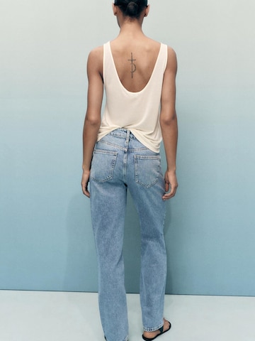 Regular Jean 'MATILDA' MANGO en bleu