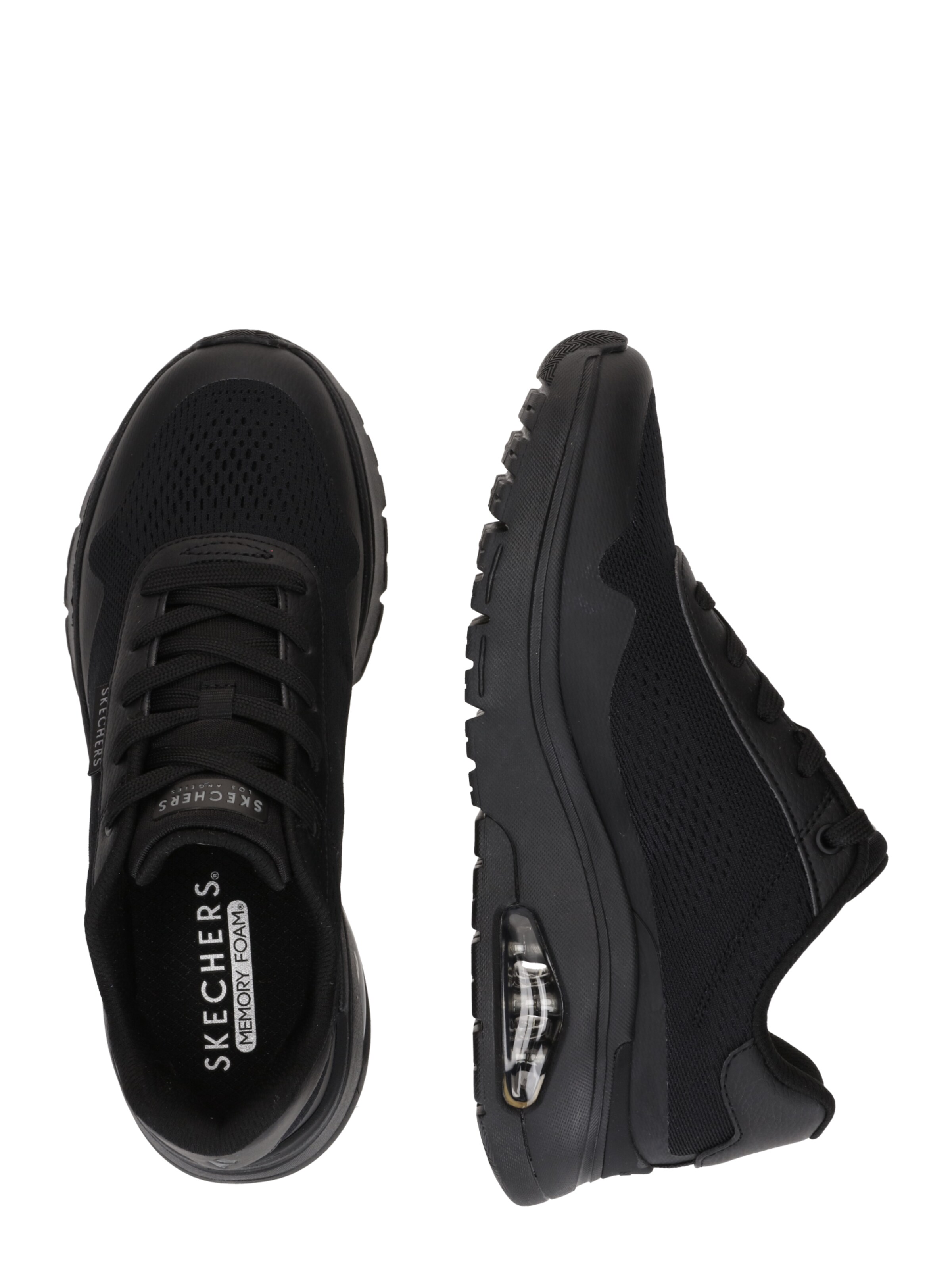SKECHERS Platform trainers 'UNO FLEX - SPRING ON AIR' in Black