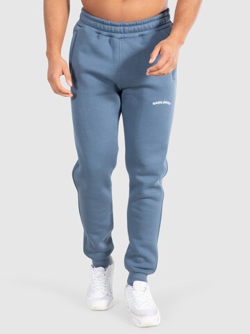 Effilé Pantalon 'Lenny' Smilodox en bleu : devant