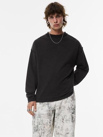 Maglietta di Pull&Bear in nero: frontale