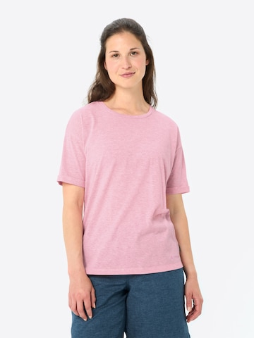 VAUDE T-Shirt ' Mineo' in Pink: Vorderseite