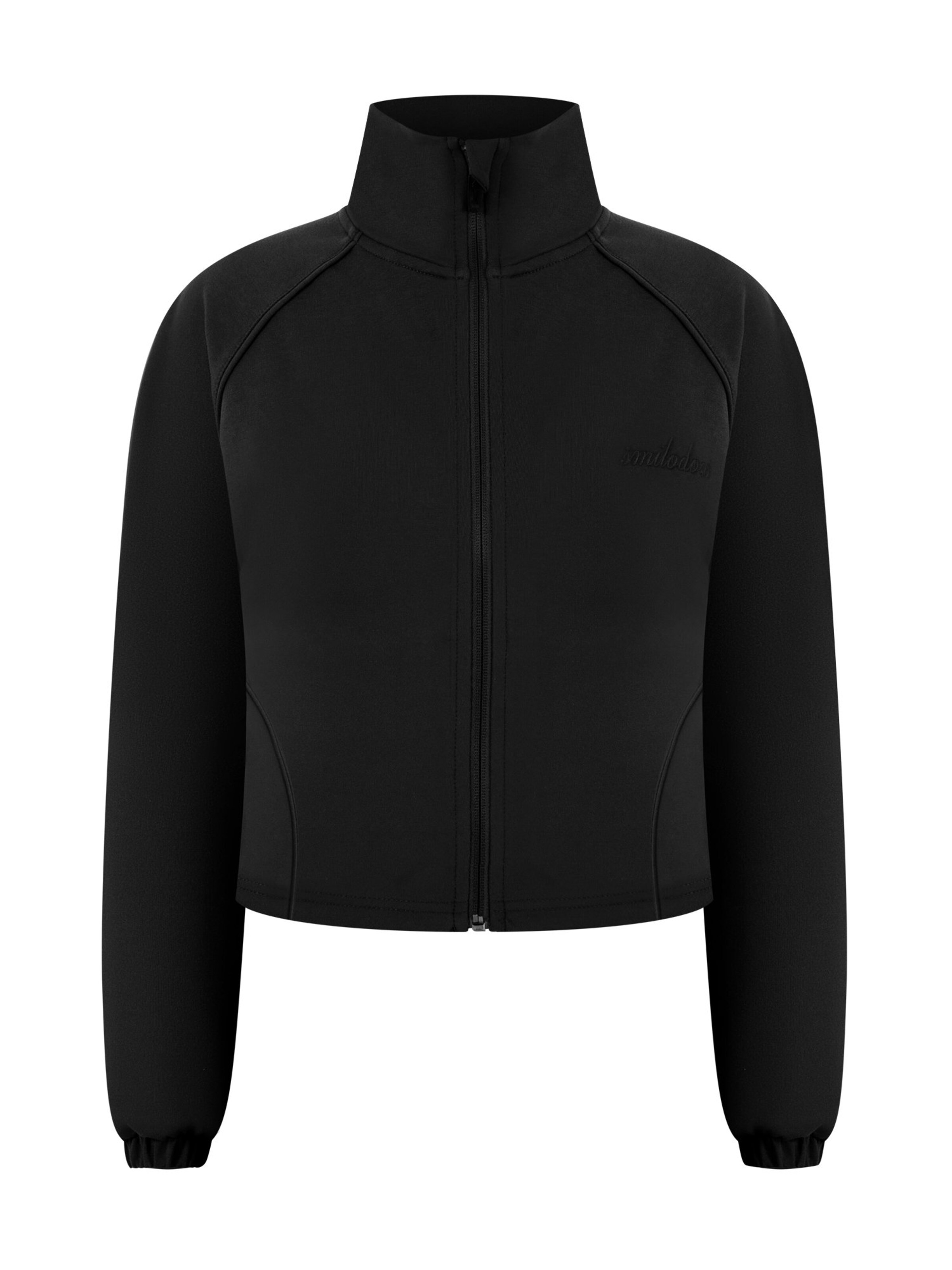 Smilodox Trainingsjack in Zwart: voorkant