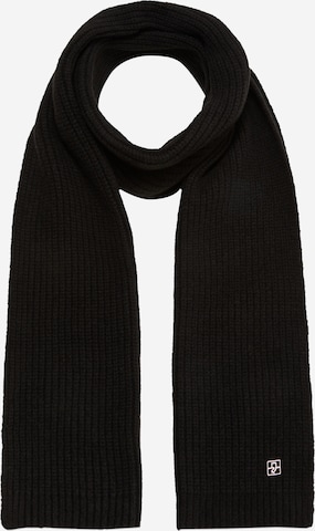 COMMA Scarf in Black: front