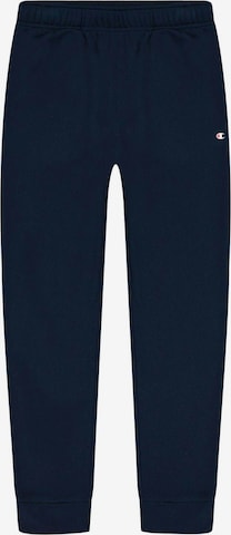 Effilé Pantalon de sport Champion Authentic Athletic Apparel en bleu : devant