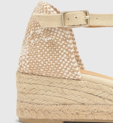 Espadrilles 'Carol' Castañer en beige