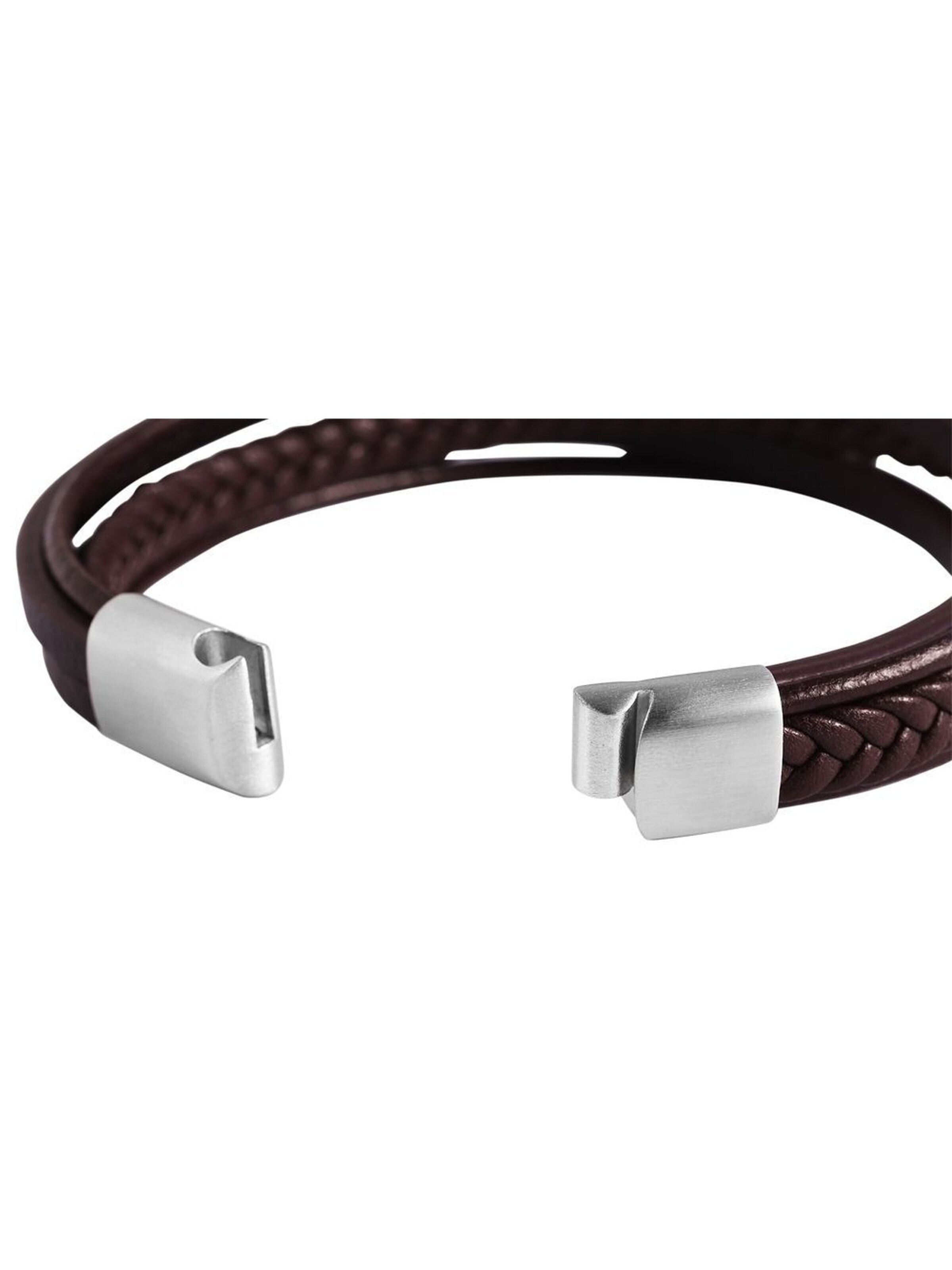 Akzent Bracelet 'Eddie, langlebig' in Brown