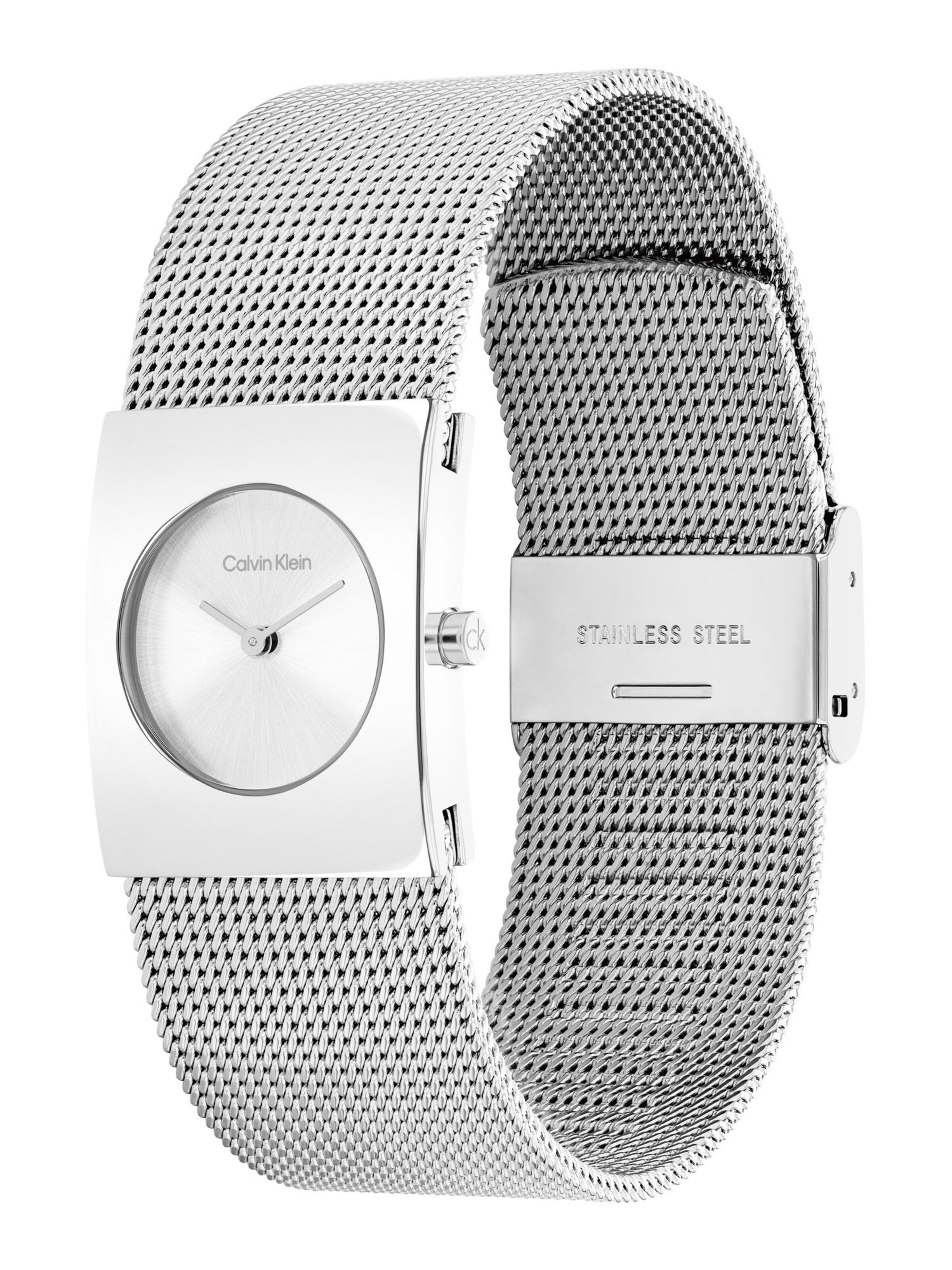 Montre à affichage analogique 'Pulse' Calvin Klein en argent