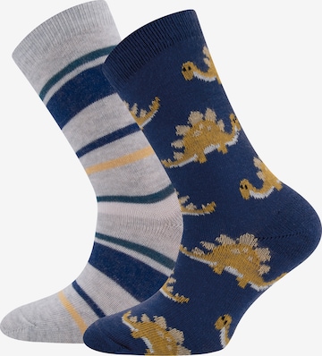EWERS Κάλτσες σε μπλε: μπροστά