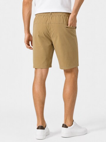 ALLTHEMEN Regular Trachtenhose 'Luftzug' in Braun