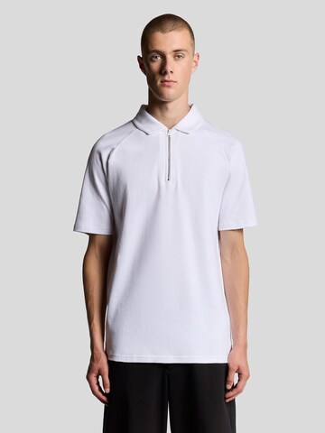 T-Shirt Lyle & Scott en blanc : devant