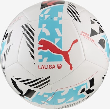 PUMA Ball 'Orbita LaLiga 1' in Weiß: Vorderseite