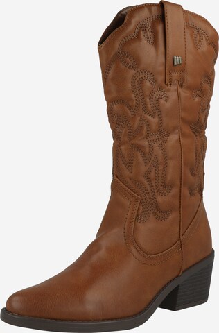 Bottes de cowboy 'TANUBIS' MTNG en marron : devant