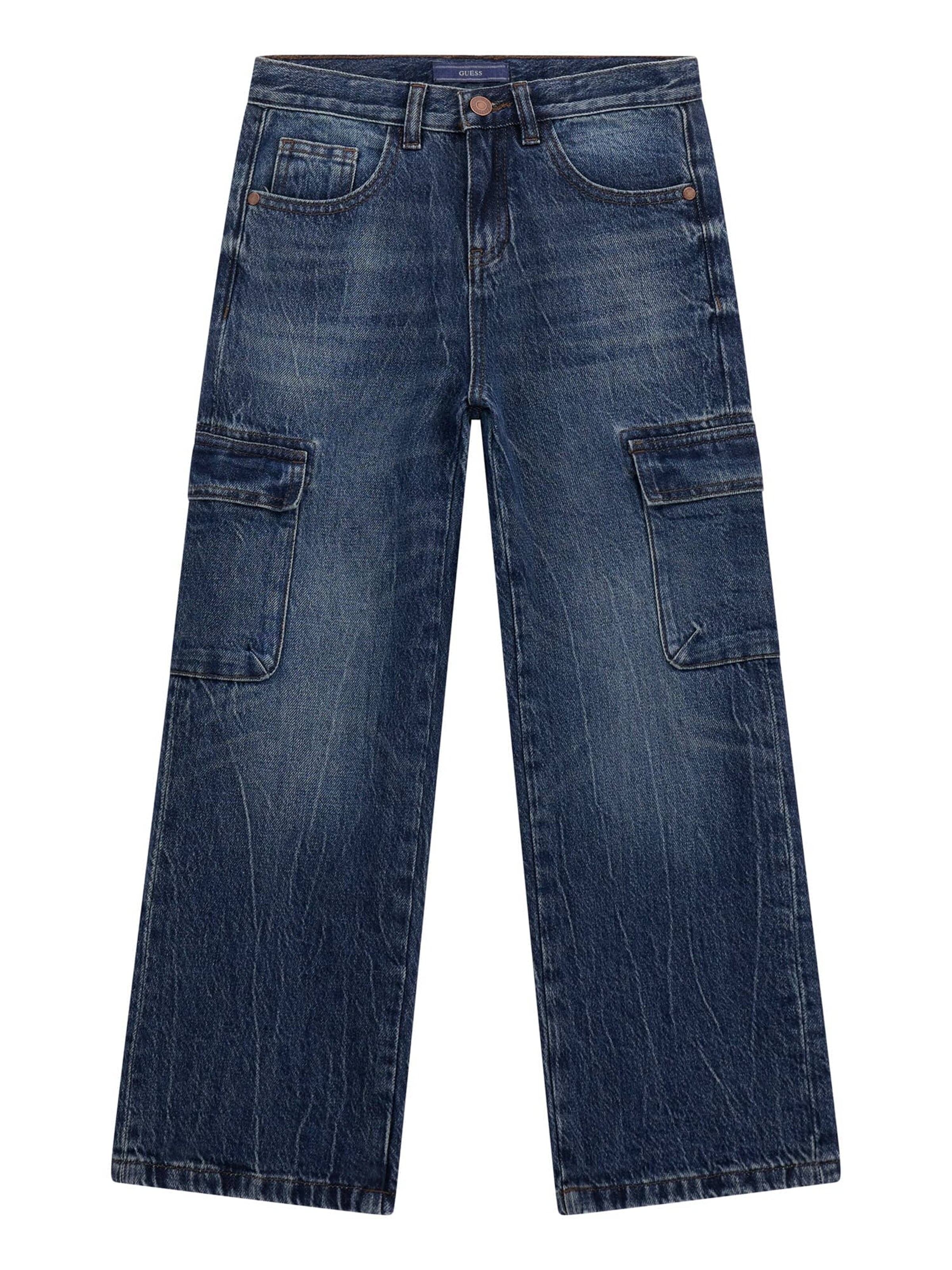 GUESS Loose fit Jeans in Blue: front