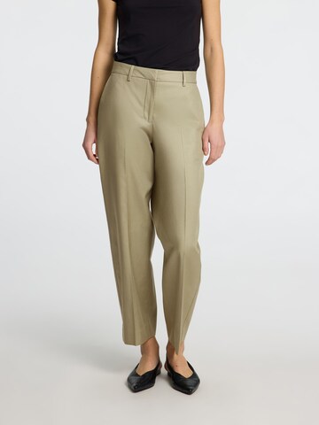 SELECTED FEMME Loosefit Broek in Groen: voorkant