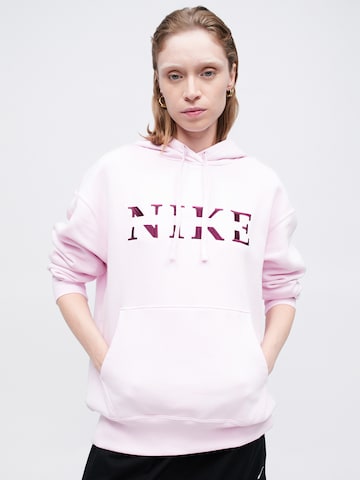 Nike Sportswear Sweatshirt 'PHNX FLC' in Pink