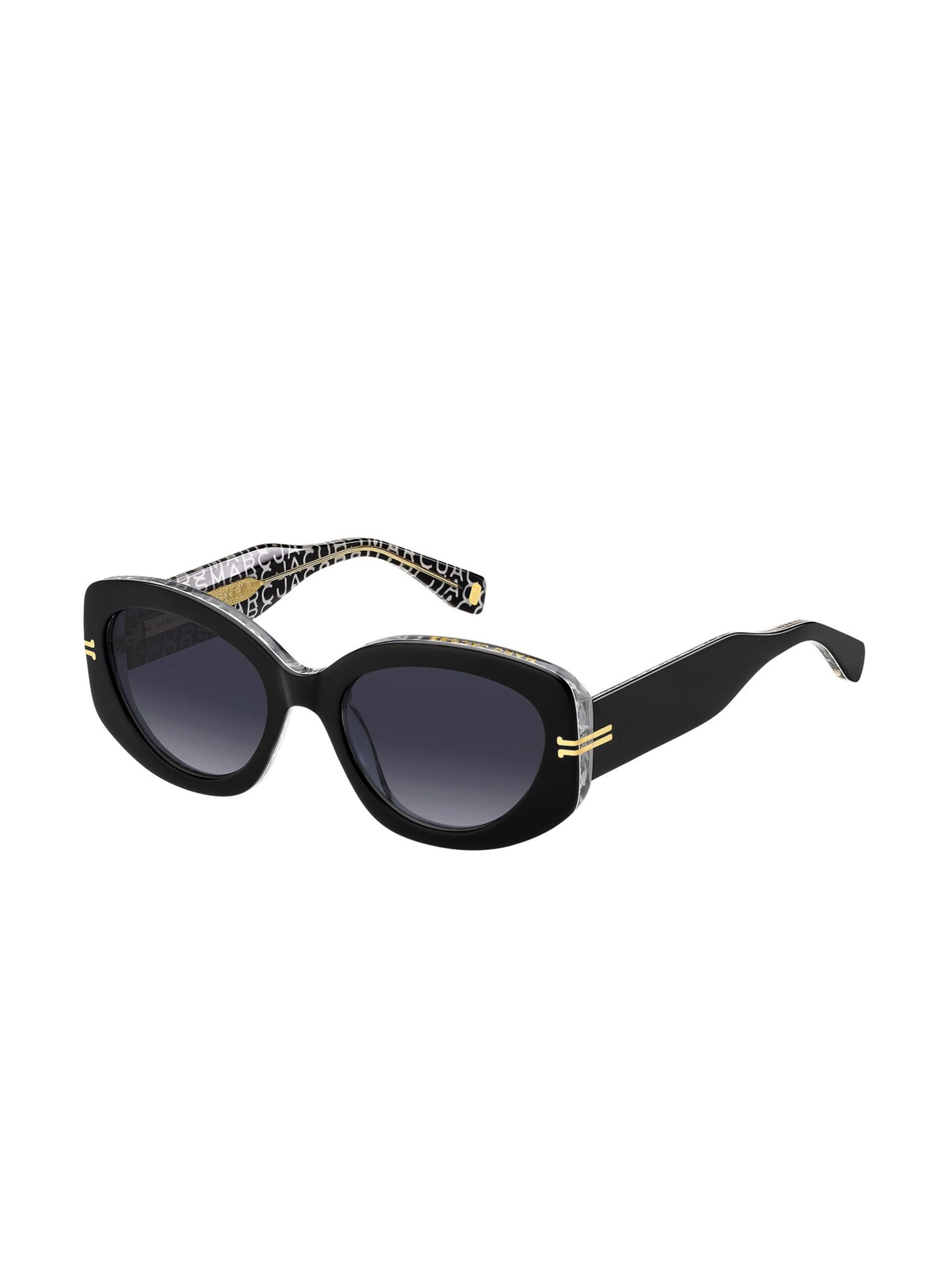 Marc Jacobs Sonnenbrille‌‌‌‌ in Schwarz: Vorderseite