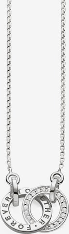Thomas Sabo Necklace 'Together Forever' in Silver: front