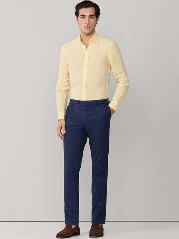 Coupe regular Chemise Hackett London en jaune