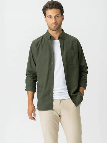 TEESHOPPEN Regular Fit Skjorte ' The Original ' i grøn