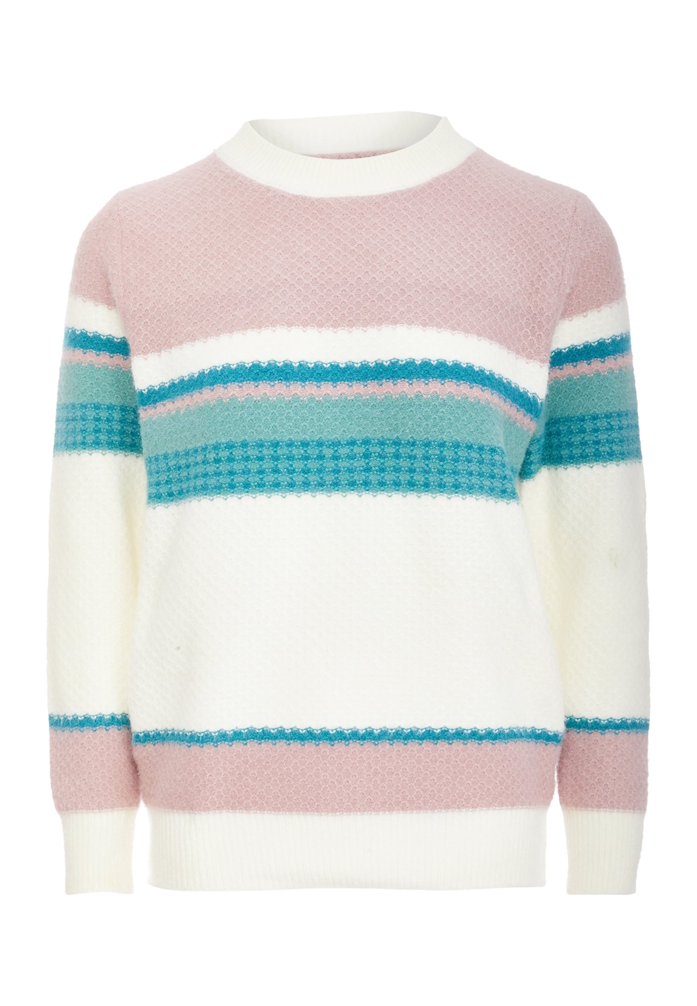 YASANNA Sweater in White: front