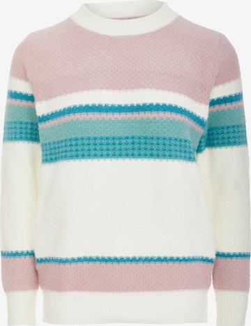 YASANNA Sweater in White: front