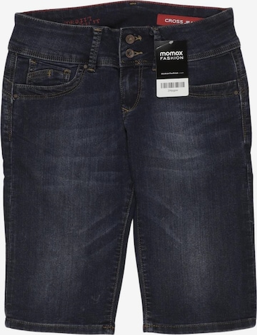 CROSS JEANS Shorts XS in Blau: Vorderseite