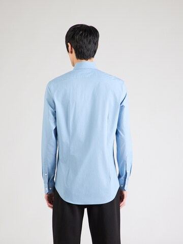 Michael Kors Slim fit Overhemd in Blauw: terug