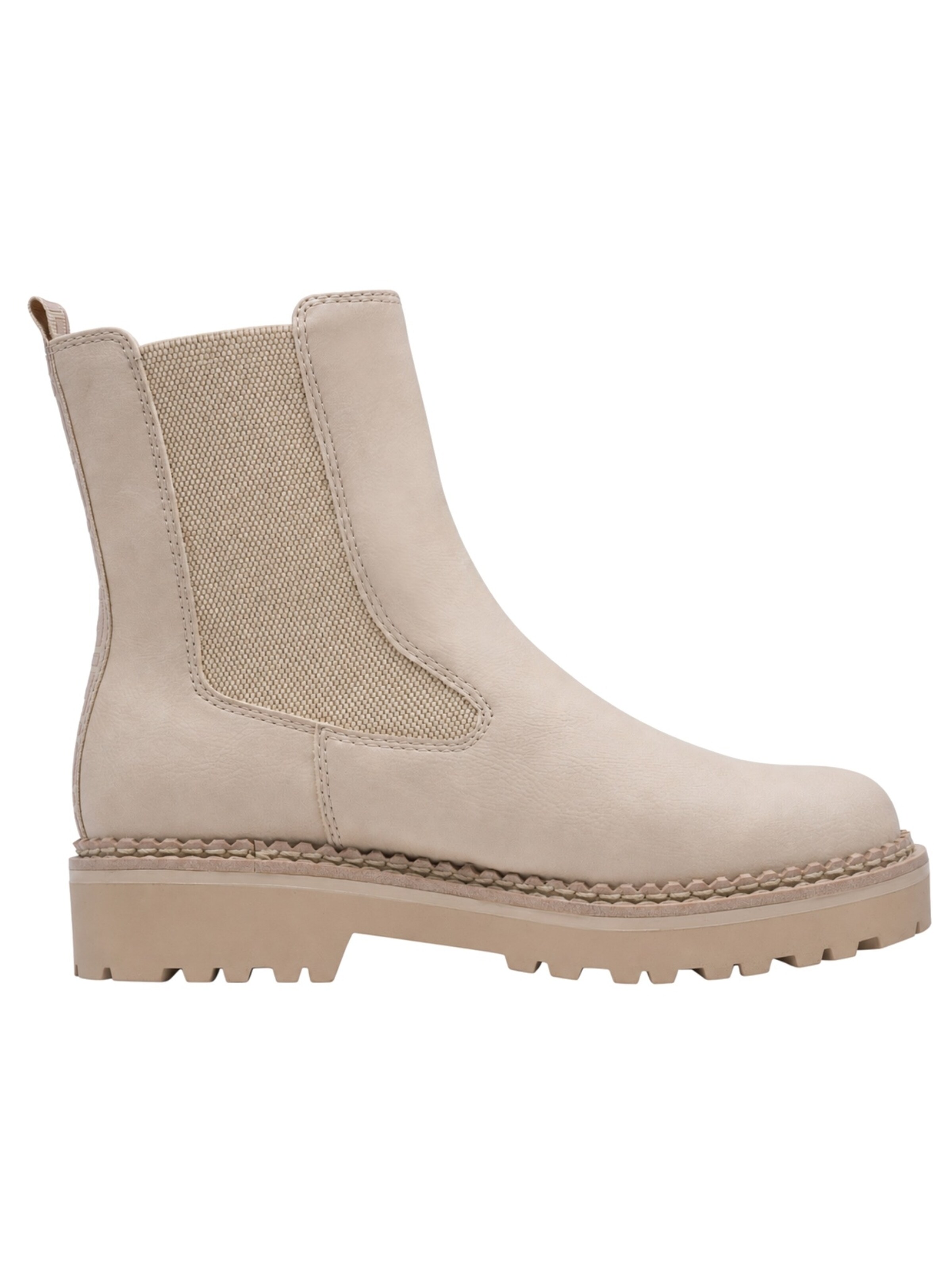 Tamaris Chelsea boots in Beige