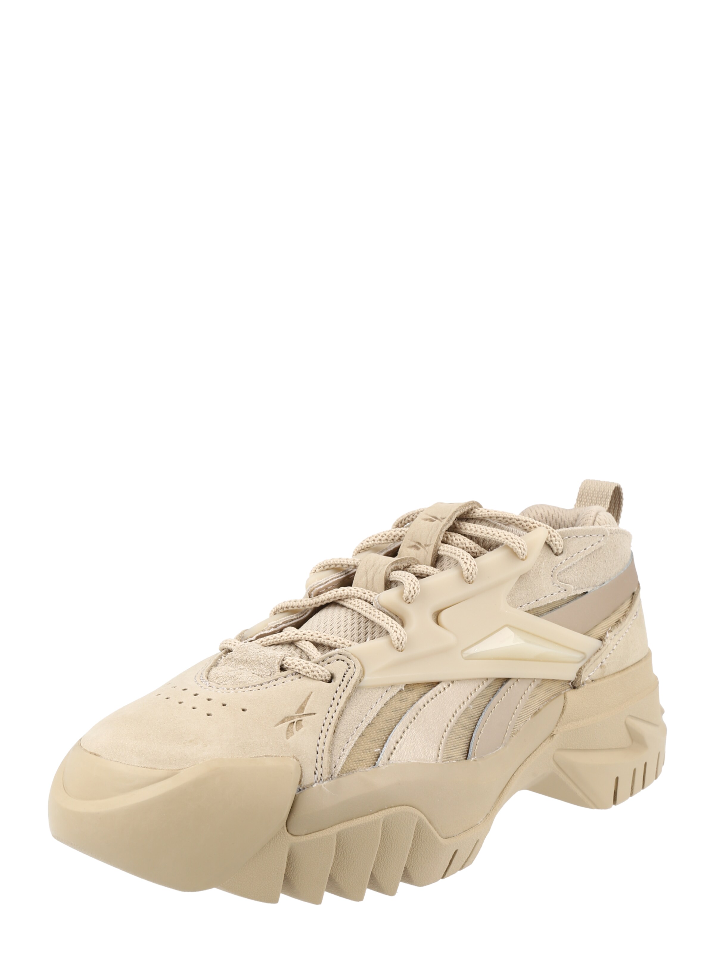 Sneaker bassa 'Cardi B Club C V2' di Reebok in beige: frontale
