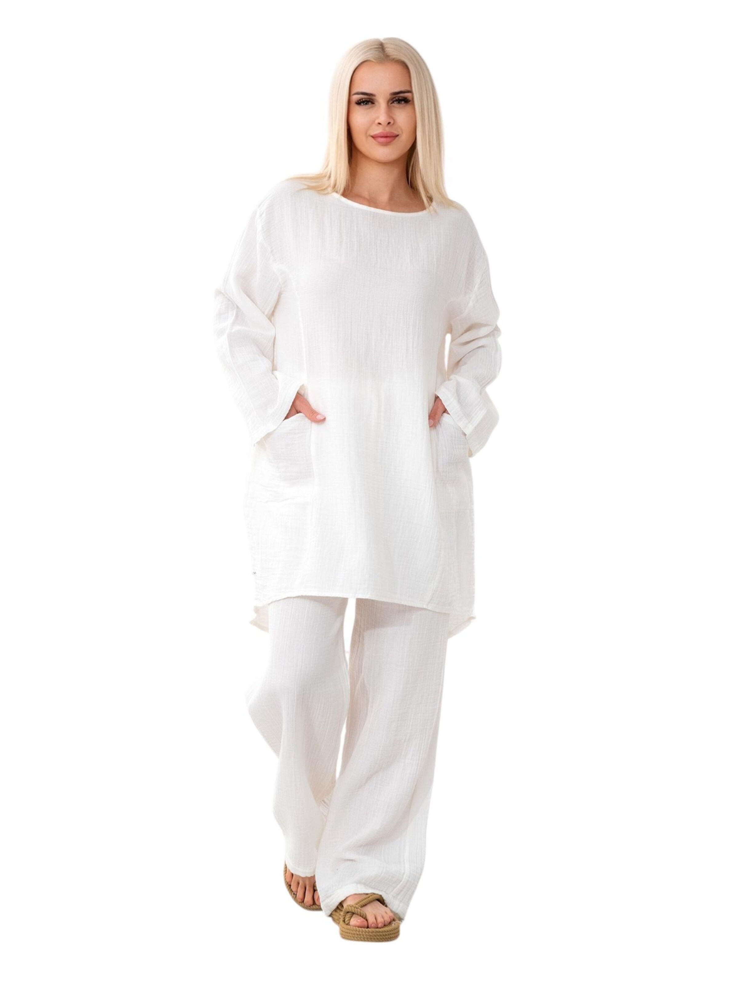 WENOR Bluse 'NISA'‌‌‌‌‌‌‌‌‌ in Weiß