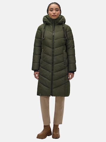 Manteau d’hiver 'Sahnekatzii' MARIKOO en vert : devant