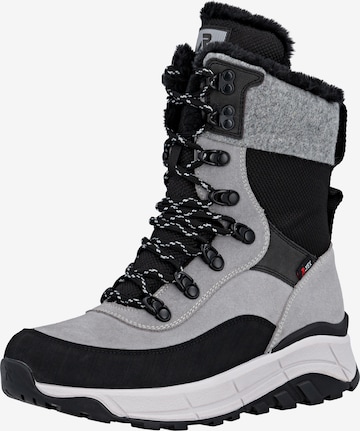 Rieker Snowboots in Grau: Vorderseite