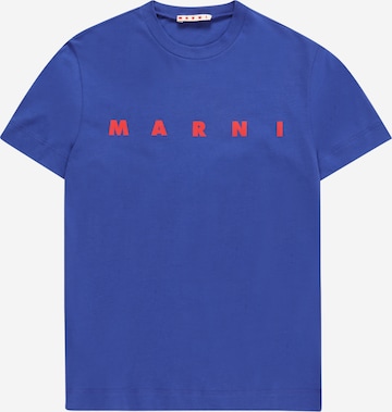 Maglietta di Marni in blu: frontale