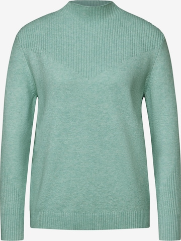 STREET ONE Pullover in Grün: Vorderseite