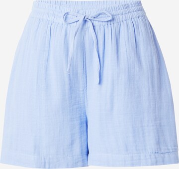 PIECES Shorts 'STINA' in Blau: predná strana