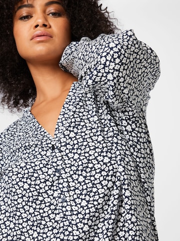 Esprit Curves Bluse i blå