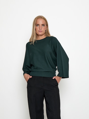 minus Top 'Tess' in Groen: voorkant