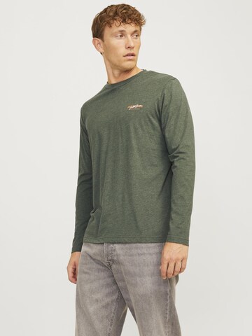 JACK & JONES - Camiseta 'JJALVIS' en verde: frente
