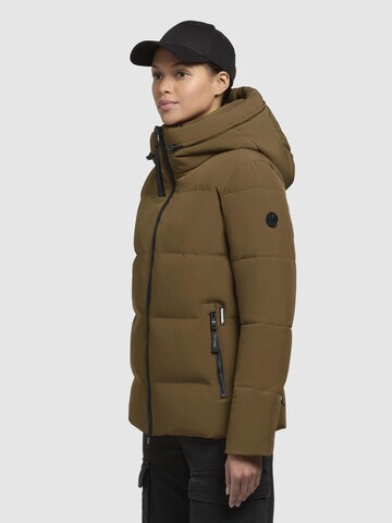 khujo Winterjas ' Fanc2-YM ' in Groen