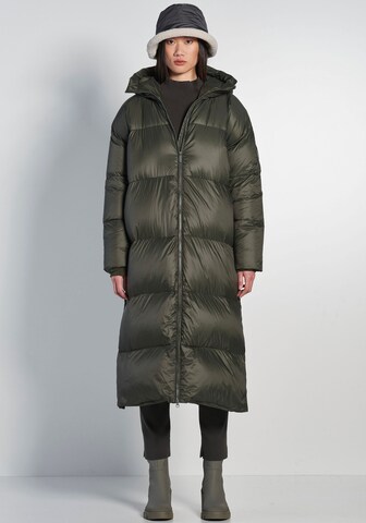 BOMBOOGIE Winter Coat in Green: front