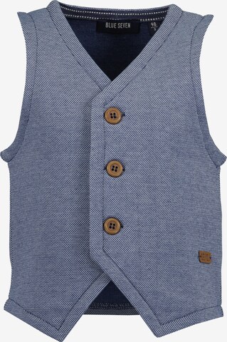 BLUE SEVEN Vest i blå: forside