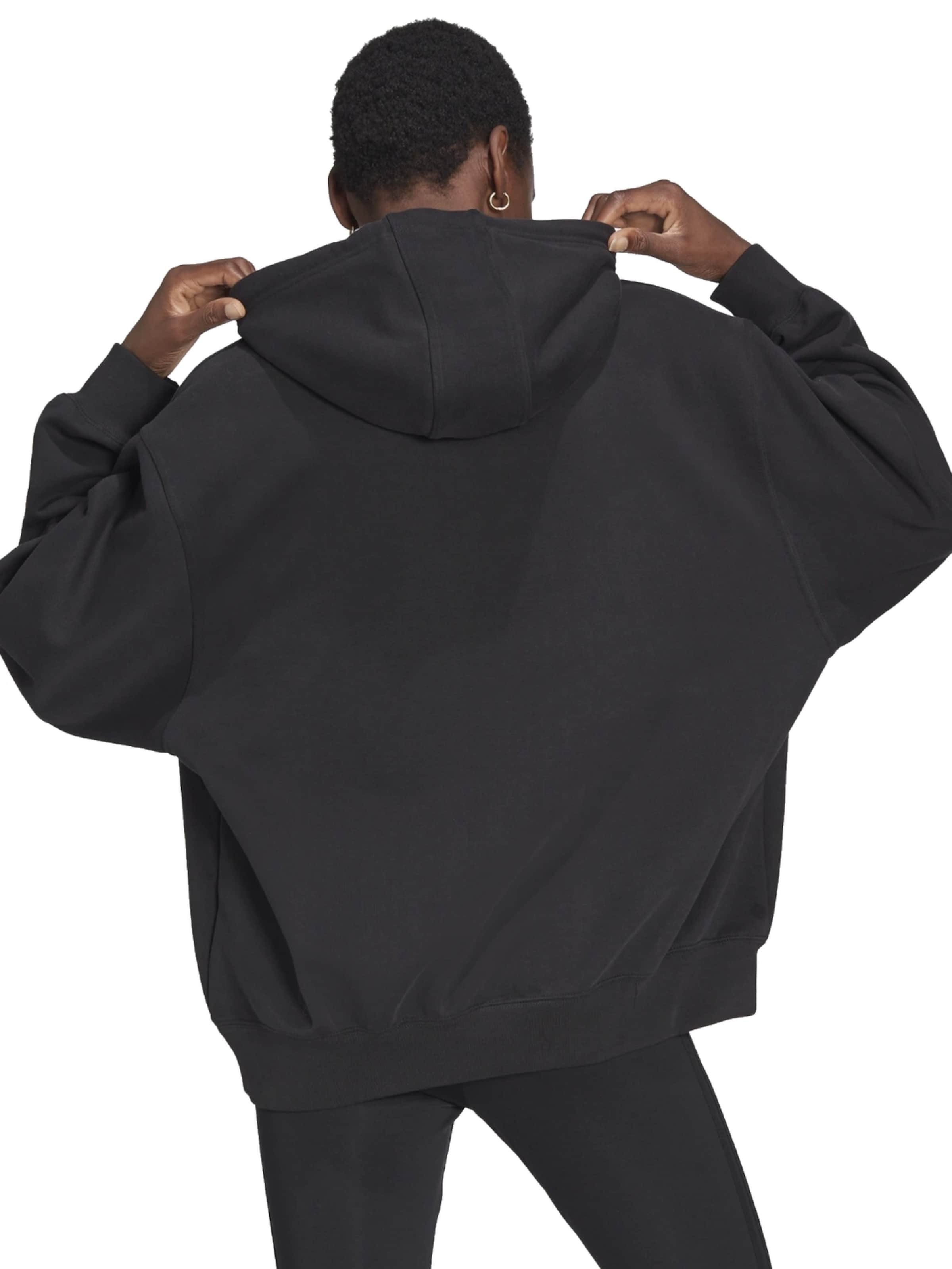 ADIDAS ORIGINALS Sweatshirt 'Adicolor' in Zwart