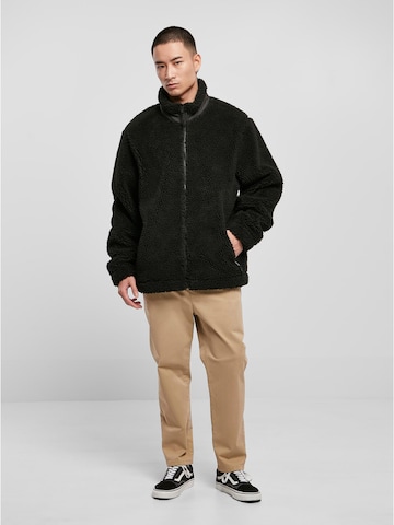 Jachetă  fleece de la Urban Classics pe negru