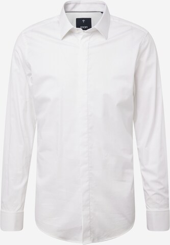 Slim fit Camicia 'Pitu' di JOOP! in bianco: frontale