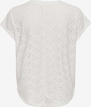 ONLY - Camiseta 'Milla' en blanco